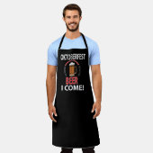 オクトーバーフェストビールフェスティバルパーティーオクトーバーフェスト エプロン (着用した状態)