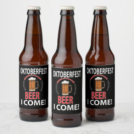 オクトーバーフェストビールフェスティバルパーティーオクトーバーフェスト ビールラベル