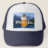 オクトーバーフェストビールフェスティバルパーティー動物 キャップ (正面)