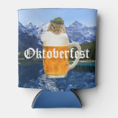 オクトーバーフェストビールフェスティバルパーティー動物 缶クーラー (正面)