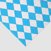 オクトーバーフェストビールフェスティバル装飾ブルーパターン 薄葉紙 (詳細)