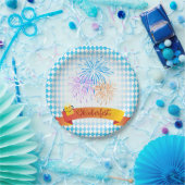 オクトーバーフェストビールフェスティバル装飾 ペーパープレート (パーティー)