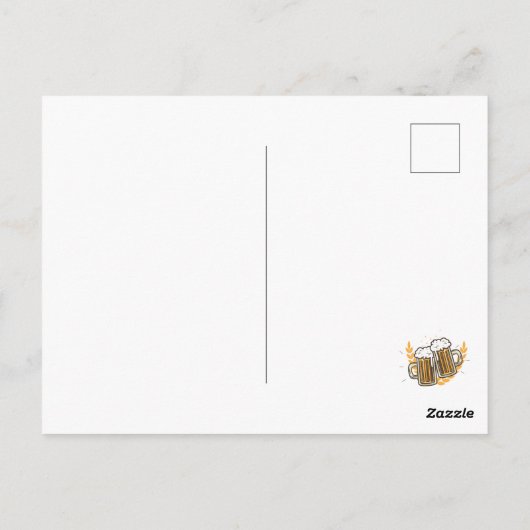 オクトーバーフェストビールフェスティバル ポストカード (裏面)