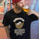 オクトーバーフェストビールフェスティバル Tシャツ<br><div class="desc">10祝月のオクトーバーフェストは、ドイツのビールとの美味しいバイエルン料理を飲み食べながら着替えしよう。本Tシャツデザインは、ドイツ素晴らしに本格的なオクトーバーフェストを作るために専用のビール愛好家への贈り物を作る。</div>