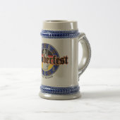 オクトーバーフェストビールプレッツェル ビールジョッキ (正面右)