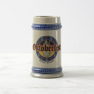 オクトーバーフェストビールプレッツェル ビールジョッキ