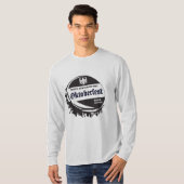 オクトーバーフェストビールボトルキャップ Tシャツ (正面フル)