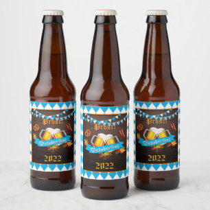 オクトーバーフェストビールボトルラベル ビールラベル