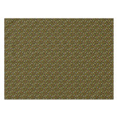 オクトーバーフェストビール、プレッツェル、小麦、ソーセージ テーブルクロス (正面(横))