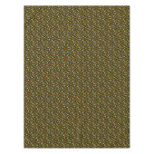 オクトーバーフェストビール、プレッツェル、小麦、ソーセージ テーブルクロス (正面)