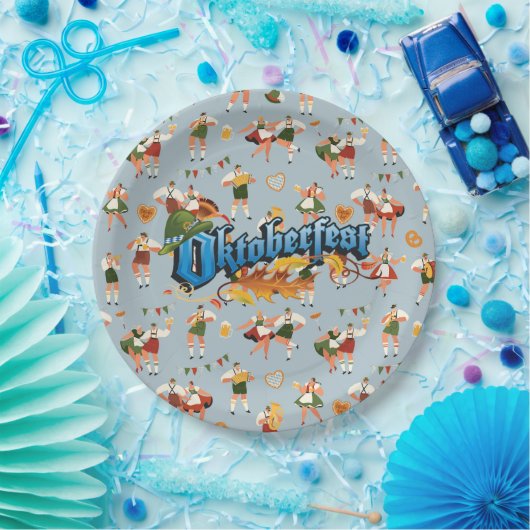 オクトーバーフェストフェスティバル ペーパープレート (パーティー)