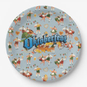 オクトーバーフェストフェスティバル ペーパープレート (正面)