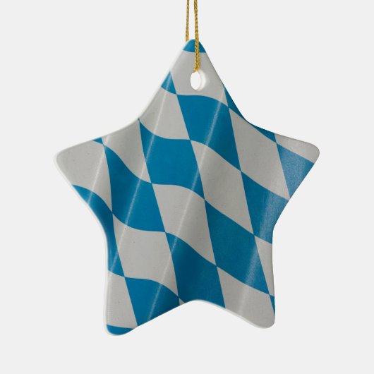 オクトーバーフェストフラッグカラーズバヴァリアバイエルン セラミックオーナメント (右)