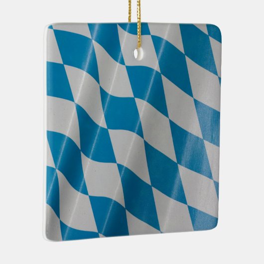 オクトーバーフェストフラッグカラーズバヴァリアバイエルン セラミックオーナメント (右)