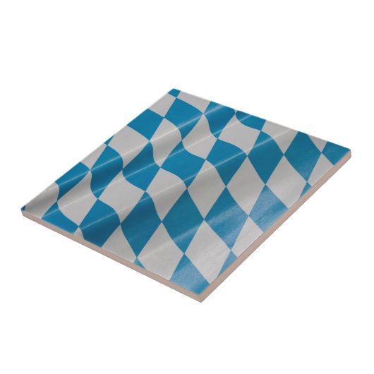 オクトーバーフェストフラッグカラーズバヴァリアバイエルン タイル (側面)