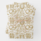 オクトーバーフェストフードメニュー ラッピングペーパーシート (インサイチュ)