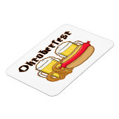 オクトーバーフェストブラトウルスト&ビール マグネット (左側)