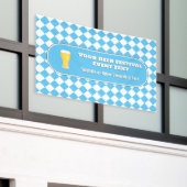 オクトーバーフェストブルーダイアモンド&ビールカスタムフェスティバル 横断幕 (ビルの外側)