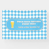 オクトーバーフェストブルーダイアモンド&ビールカスタムフェスティバル 横断幕 (横)