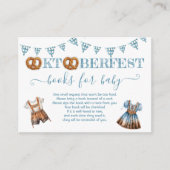 オクトーバーフェストプレッツェルレダーホーゼンベビー本 エンクロージャーカード (正面)