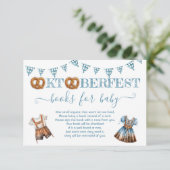 オクトーバーフェストプレッツェルレダーホーゼンベビー本 招待状 (スタンド正面)
