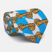 オクトーバーフェストプレッツェル文字 ネクタイ (ロール)