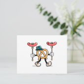 オクトーバーフェストプレツェル ポストカード (スタンド正面)