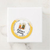 オクトーバーフェストベビーシャワーベビーはビールのプレッツ醸造 フェイバータグ (インサイチュ)