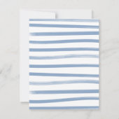 オクトーバーフェストベビーシャワー物干し 招待状 (裏面)