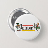 オクトーバーフェストボタン 缶バッジ (正面&裏面)