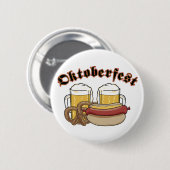 オクトーバーフェストボタン 缶バッジ (正面&裏面)