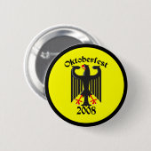 オクトーバーフェストボタン 缶バッジ (正面&裏面)