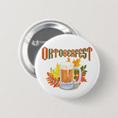 オクトーバーフェストボタン 缶バッジ (正面&裏面)