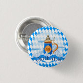 オクトーバーフェストボタン 缶バッジ (正面&裏面)