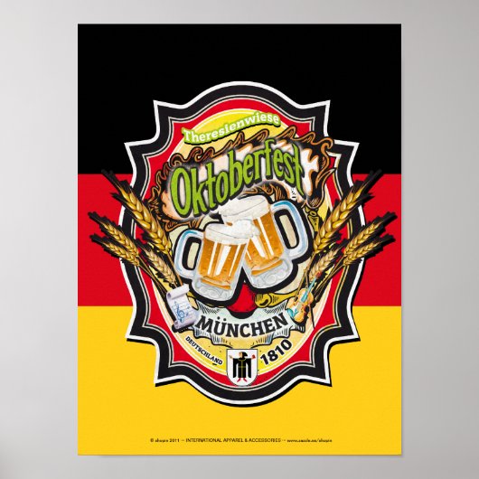 オクトーバーフェストポスター ポスター (正面)