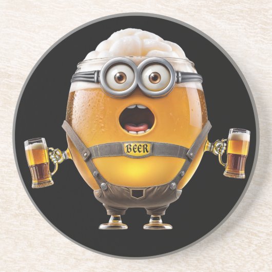 オクトーバーフェストミニオン コースター (正面)