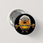 オクトーバーフェストミニオン 缶バッジ (正面&裏面)