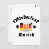 オクトーバーフェストミュンヘンギフト ポストカード (正面/裏面)