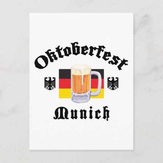 オクトーバーフェストミュンヘンギフト ポストカード (正面)