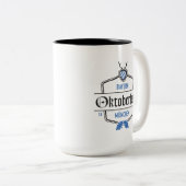 オクトーバーフェストミュンヘンバヴァリア ツートーンマグカップ (正面右)