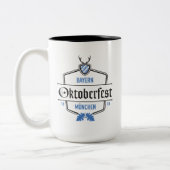 オクトーバーフェストミュンヘンバヴァリア ツートーンマグカップ (左)