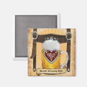 オクトーバーフェストミュンヘン（カスタマイズ） マグネット (正面/裏面)