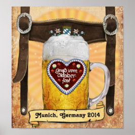 オクトーバーフェストミュンヘン ポスター