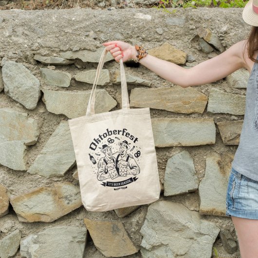 オクトーバーフェストメンズビール飲む トートバッグ
