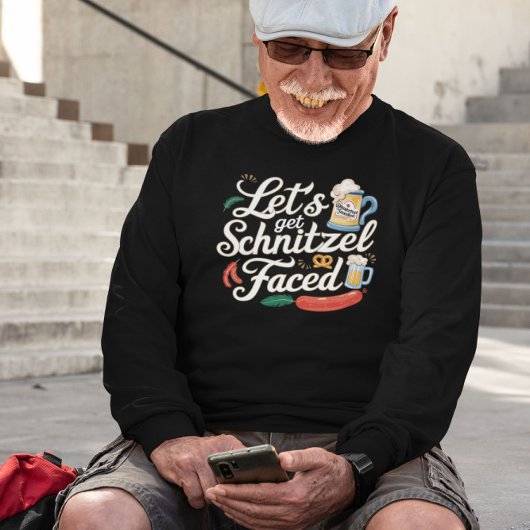 オクトーバーフェストユーモアタイポグラフィTシャツ Tシャツ