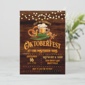 オクトーバーフェストライツビール秋 招待状 (スタンド正面)