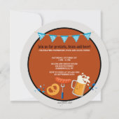 オクトーバーフェストラウンド招待状 招待状 (裏面)