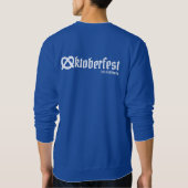 オクトーバーフェストレッツノッティタイポグラフィパンおもしろいン スウェットシャツ (裏面)