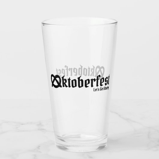 オクトーバーフェストレッツノッティタイポグラフィパンおもしろいン タンブラーグラス (裏面)