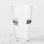 オクトーバーフェストレッツノッティタイポグラフィパンおもしろいン タンブラーグラス (左)